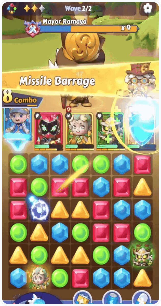 Zodiac Heroes gameplay screenshot